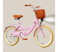 16" 18" 20" 22" Inch Kids Bike for 6-13 Years Old Boys Girls with Kickstand, Kids Retro Bicycle Portable Child Bicycle