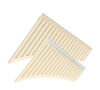 16/18 Pipes Pan Flute 3 In 1 Pan Pipe G Key ABS Plastic Traditional Woodwind Instrument For Beginner And Musical Lover (Color : 16 pipes)