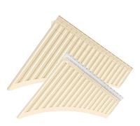 16/18 Pipes Pan Flute 3 In 1 Pan Pipe G Key ABS Plastic Woodwind Musical Instrument For Beginner And Musical Lover (Color : 16 pipes)