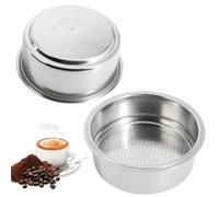 16-18g Filter Basket Compatible Machines - Stainless Steel Competition Series Double Shot Basket Compatible with i, DL2TH26E, 51mm Portafilters