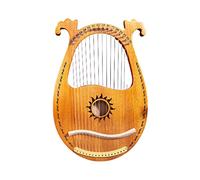 16/19/21/24 Strings Lyre Lyre Harp Wooden Mahogany 21 Strings Harp Musical Beginner Instrument Lyre ?Harp for Beginners