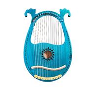 16/19/21/24 Strings Lyre Lyre Harp Wooden Mahogany 21 Strings Harp Musical Beginner Instrument Lyre Harp for Beginners