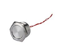 16/19/22mm Concave Head Piezo Switch Momentary On Off With AWG26 300MM Wires IDGTTLDF(22mm Concave Head)