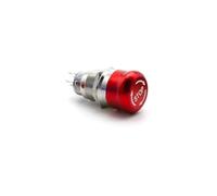 16/19/22mm Metal Emergency Stop Button Switch Stainless Steel Waterproof Mushroom Head Rotation Reset Anti-slip 1NO1NC 2NO2NC