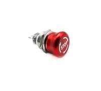 16/19/22mm Metal Emergency Stop Button Switch Stainless Steel Waterproof Mushroom Head Rotation Reset Anti-slip 1NO1NC 2NO2NC