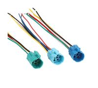 16/19MM Metal Push Button Switch 20PCS/Lot for 16/19MM E Series Bicolor Metal Push Button 6 Wires Harness Cable with 150MM Cable IDGTTLDF(19MM)