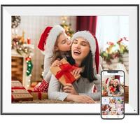 16.2-inch Digital-Photo-Frame Smart Picture Frame - 32GB Digital Frame, IPS, Auto-Rotate, Slideshow, Load Photo Video from Phone via APP Email, Free Cloud Storage, Gift for Family