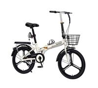 16/20/22 Inch Mountain Bike,Exercise Bike,Single Speed Bicycles,V-Brakes,Bike Height Adjustable,Suitable for Men and Women Beige 22in