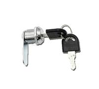 16/20/25/30mm Drawer Mailbox Cube Cabinet Panel Positive Core Lock Universal Opening Key Lockers Open Turn Lock Zinc Alloy 1Pcs(30mm-Zinc Alloy)