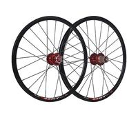16/20 Inch Folding Bike Wheelset Disc Brake BMX Wheelset Sealed Bearing Support 8-9-10-11 Speed Cassette Quick Release Front 100mm Rear 135mm Front/Rear Wheel 24