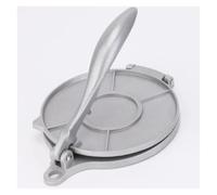 16/20cm Tortilla Press Maker Aluminium Alloy Manual Pizza Pie Making Tortillas Dough Pressing Tool Kitchen(Black 16CM)