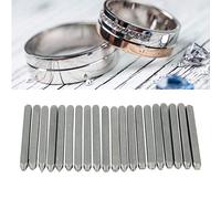 16, 20pcs Normal, Quality Chisel with Portable, Lightweight Design for Beautiful Jewelry Pattern Making, Carving Tools Kit, and Sturdy Anvil Equipment (20-Count Set)