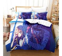 (16, 220x260) Angel of Death down bedding three-piece set quilt cover sheet