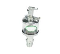 16/25ml Iron Glass Drip Feed Oiler Lubricator, M8 M10 M14 Male Threaded Drip Oiler 1pc(M8*1mm*16ml)