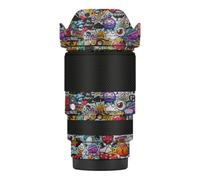 16-300 3.5-6.7 Lens Skin Vinyl Wrap Film Camera Protective Sticker for Sigma 16-300mm F3.5-6.7 DC OS fit for Sony E Mount Photography Accessories(Graffiti White)