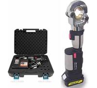 16-300 Mm2 Rechargeable Hydraulic Crimper with 18V 4A Lithium Battery for Copper Aluminum Terminals