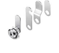 16/30mm Zinc Alloy Cam Lock Set with 2 Keys for Cabinet Door Mailbox Drawer(16mm)