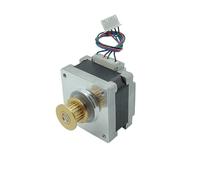 16 39MM Stepper electronic starter DC 12V-24V 2-Phase 4-Wire Stepping electronic starter 1.8 Degree 20T Pulley AUOQKQUT