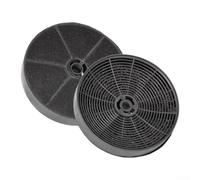 16.3cm Activated Carbon Range Hood Filter, Charcoal Grease Odour Extractor | 1-Pack Cooker Hood Replacement, High Absorption Materials, Fits 163x163x25mm Vent Fans, Tool-Free Easy Install.