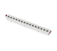 16.3in Linear Ceiling Light Recessed Spot Lighting Indoor Ceiling Spotlight Flush Mount Downlight Accent Lamp 30W Directional Spotlights for Living Room Hallway Office