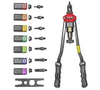 16" 410mm M3 M4 M5 M6 M8 M10 M12 BT607 Hand Riveter Rivet Gun, Riveting Tools with Nut Setting System