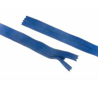 16"/ 41cm Concealed Invisible Closed End Zips Light Royal Blue - per single zip
