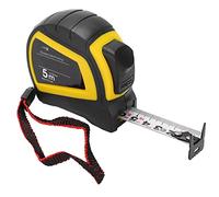 16.4ft 5m Tape Measure, AutoLock Retractable Tape Measure, Dual Side Ruler with Inch Metric Scale, Easy Read with Rubber Protective Casing for Surveyors, Engineers, Electricians