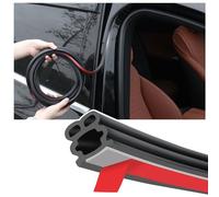 16.4Ft Car Door Seal,Thickened Rubber Automotive Weather Stripping for Hoods,Trunks,Windows,Universal Soundproof Car Weather Stripping Car Accessories for Most Car,Truck,SUV (16.4Ft)