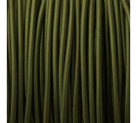 16.4ft Electrical Wire 5 Meter Fabric Cable Army Green Vintage 2 Core Round Fabric Covered Pendant Cord Italian Braided 0.75 mm Electrical Cable Flexible Wire for Lighting Other Appliances