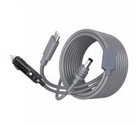 16.4ft Mini DC Power Cable 3 In1, Mini USB C to DC Power Cord, DC Car Power Cable for Satellite, Portable Mini Cable Kit for Mini Accessories