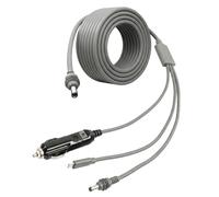 16.4Ft Triple Connection Supply Cord for Satellite with USB C 12V Socket and Plug Supports 100W Output Tiny Accessories