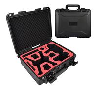 16.5 * 13.6 * 6 inch Large Waterproof Hard Case, JOYCEMALL Professional Portable Compact Carrying Box for DJI FPV Combo, Motion Controller & Drone Accessories, Anti-Crash with Full Protection