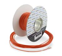 16.5 AMP Rated 1mm² 17 AWG Single Core Stranded Copper Cable 12v 24v Thin Wall Wire (10M 20M 50M 100M) (Orange, 100 Metre Roll)