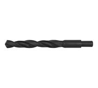 16.5 x 180mm HSS Roll Forged Blacksmith Drill Bit - Reduced Shank - 130mm Flute