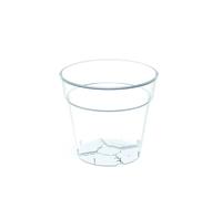 B2C Clear Plastic Planter Pot for Seedlings and Indoor Plants (16.5cm - 2.1L)
