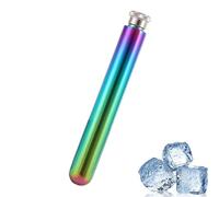 16.5cm Bodice Chiller Tube, Bodice Chiller Corset Cooler, Bodice Stainless Steel Tube, Portable Bodice Chiller Cooler Tube with Cover, Metal Bodice Chiller for Women, Bodice Waterproof Chiller Tube