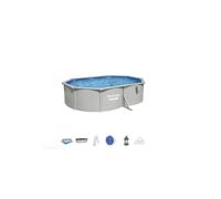 16.5ft x 48in Oval Hydrium Steel Above Ground Pool Set