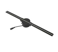 16.5in 3D Hologram Fan Display, WiFi 3D Hologram Projector Advertising Display with 224 LED Light Beads, Video Advertising Projector for Business Store Signs, Bar, etc (UK Plug)