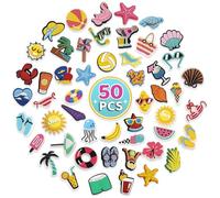 16-75 Pcs Shoe Charms - Unique Fun Shoe Decorations for Adults | Cute Alphabet, Food, Sport, Gamer & Car Theme Charms for Shoes - Versatile Themes for Men & Women Clogs, Bags, Backpacks & Bracelets