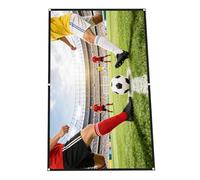 16: 9 Foldable Projector Screen 84 100 120inch High Densities Polyester Fabric for Enhances Images High Reflectivity Projection Screen