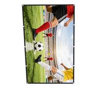 16: 9 Foldable Projector Screen 84 100 120inch High Densities Polyester Fabric for Enhances Images High Reflectivity Projection Screen