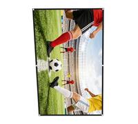 16: 9 Foldable Projector Screen 84 100 120inch High Densities Polyester Fabric for Enhances Images High Reflectivity Projection Screen