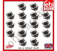 16 Alloy Wheel Nuts Fits Classic Ford Fiesta 1975 on Granada 1977-95 Febi 46674