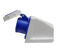 16 Amp Socket Waterproof IP67 3 Pin Blue 240V Female Wall Mount 16A IEC60309-2