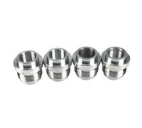 16 an Male Billet 6061T6 Aluminum Weld On Fitting Bung Compatible with AN16 Qty 4