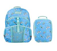16" Backpack & Lunch Box Set For School And Travel, Disney’s Stitch Blue, 16 "