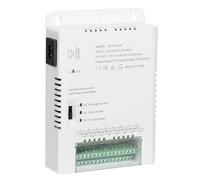 16 Channel CCTV Camera Power Supply Distribution Power Supply 90V-264VAC Input to 12V-13.8-15VDC Output Security Camera Power Adapter with PTC Fuse (HD16C120W)