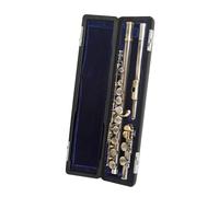 16 Closed Hole Classical Green Flute C Key Woodwind Instrument Copper Nickel Body Flute For Beginners