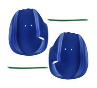 16 cm Hand Fins | Swimming Hand Paddles - PVC Ergonomic Design - Adjustable Strap Swimming Aid for Crawl Breaststroke Development Men Women Training Pool