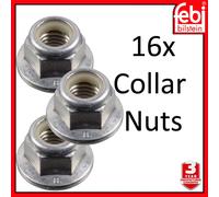 16 Collar Nut for ball joint for Ford ecosport 1.0 2012 on Edge MK1 AWD 06 to 15